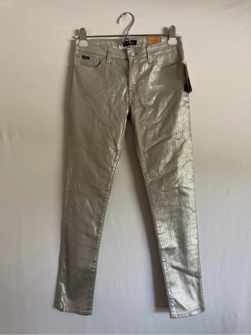 Polo Ralph Lauren Kids Cortina Sliver The Tompkins Skinny Jeans size 16